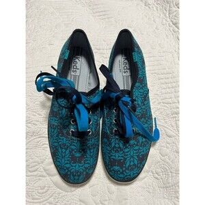 Keds Casual Sneakers, Navy/Turquoise, Womens US Size 7.5